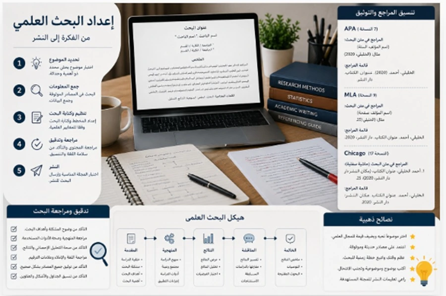 شروط كتابة الأبحاث الجامعية في السعودية بشكل صحيح